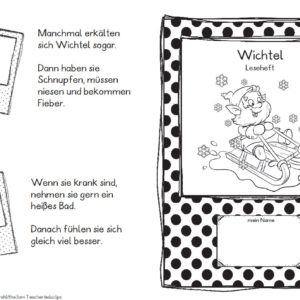 Leseheft: Wichtel