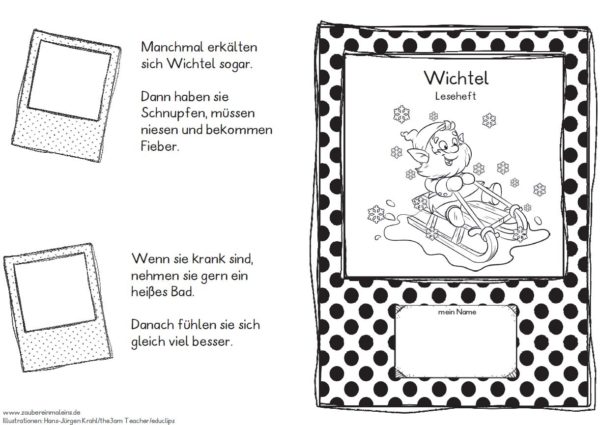 Leseheft: Wichtel