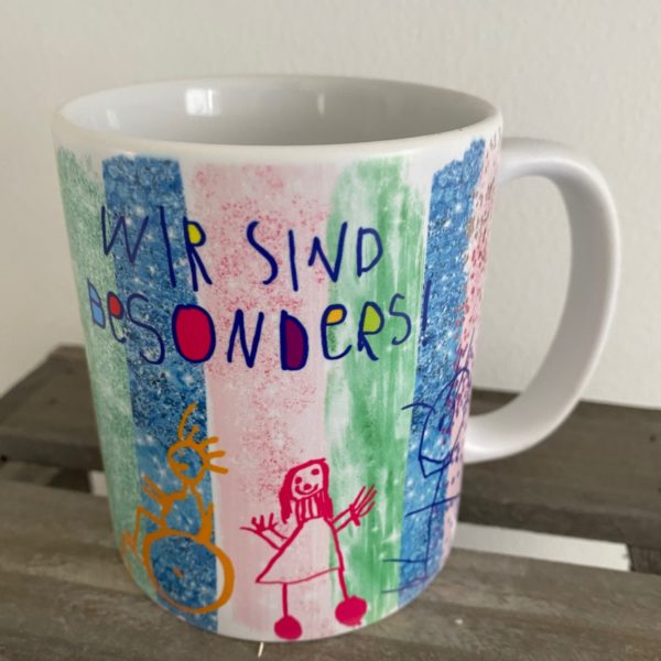 Keramiktasse satin: Besonders