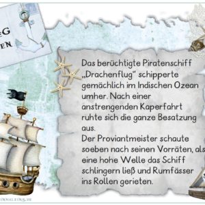 Leseweg: Piraten - 12 Stationen
