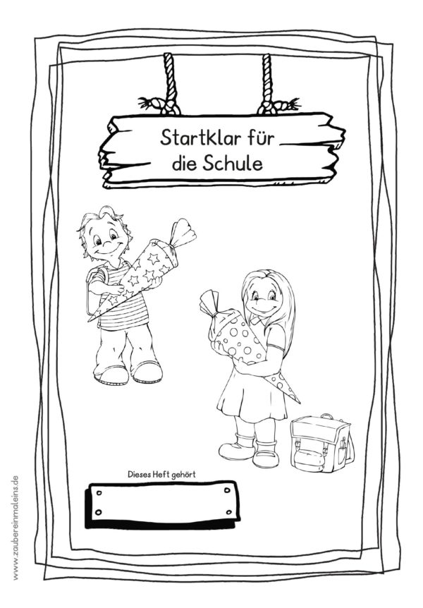 Startklar für die Schule - Vorschulheft