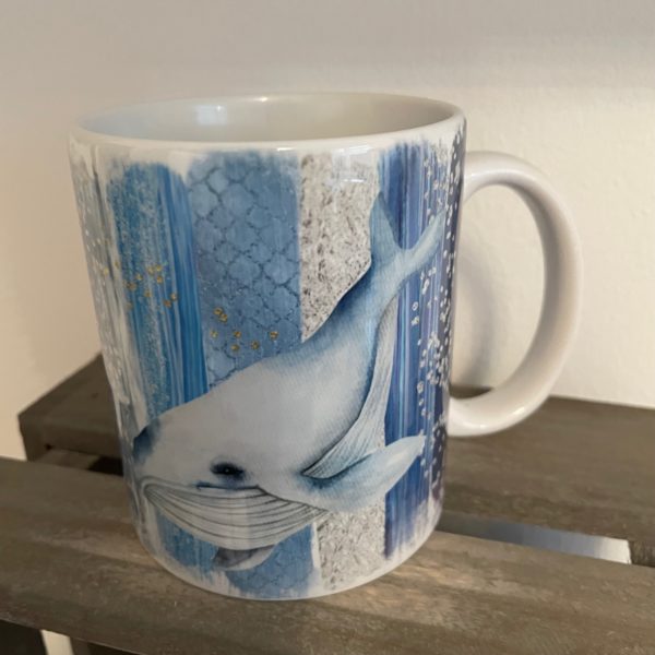 Keramiktasse Hochglanz: Waltastisch