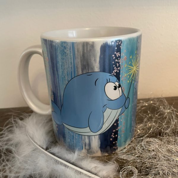 Perlglanztasse: Waltastisch