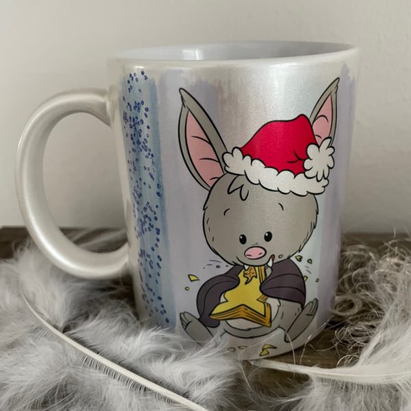 Perlglanztasse: Sternengruß