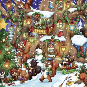 Adventwimmelbild 2021