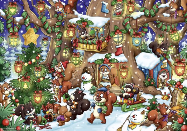 Adventwimmelbild 2021