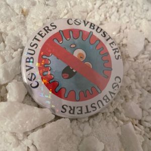 Buttonvorlage Covbusters