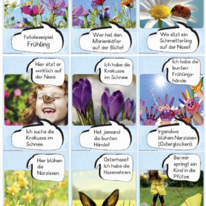 Fotolesespiel Frühling