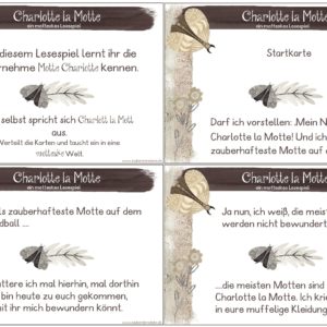 Lesespiel (schwierig): Charlotte la Motte