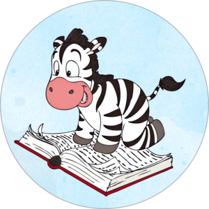Buttonvorlage Zebra