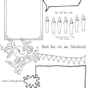 Mini-Steckbrief/erstes Bild - Axolotl