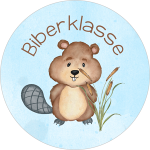 Buttonvorlage: Biberklasse