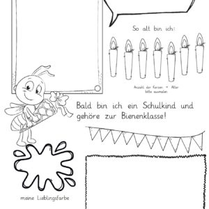 Mini-Steckbrief/erstes Bild - Biene