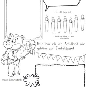Mini-Steckbrief/erstes Bild - Dachs