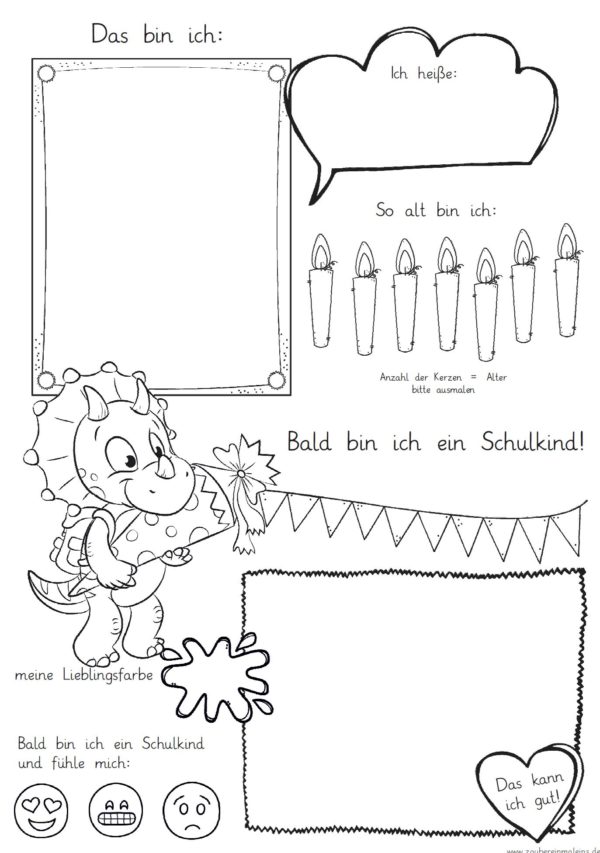 Mini-Steckbrief/erstes Bild - Dinosaurier