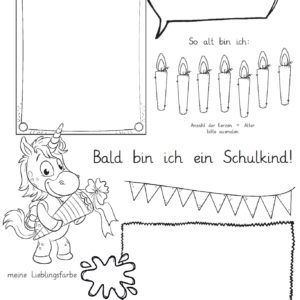Mini-Steckbrief/erstes Bild - Einhorn