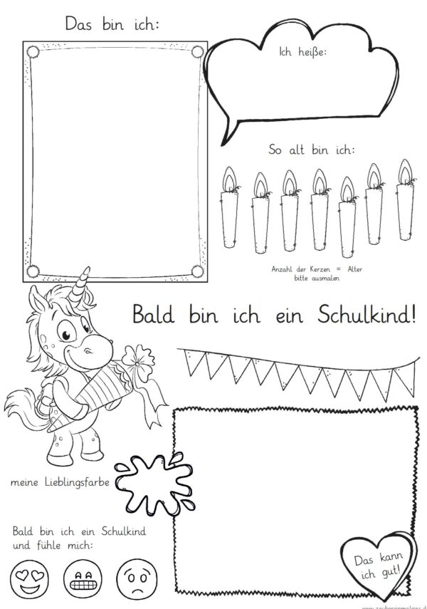 Mini-Steckbrief/erstes Bild - Einhorn