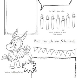 Mini-Steckbrief/erstes Bild - Esel