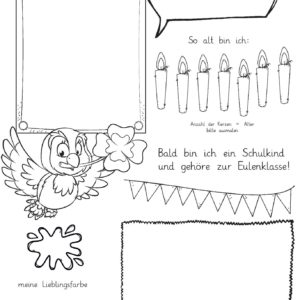 Mini-Steckbrief/erstes Bild - Eule