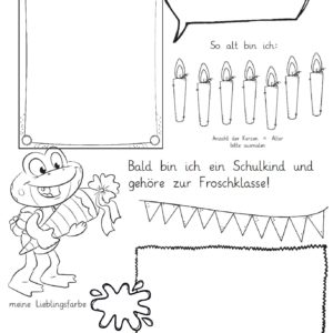 Mini-Steckbrief/erstes Bild - Frosch