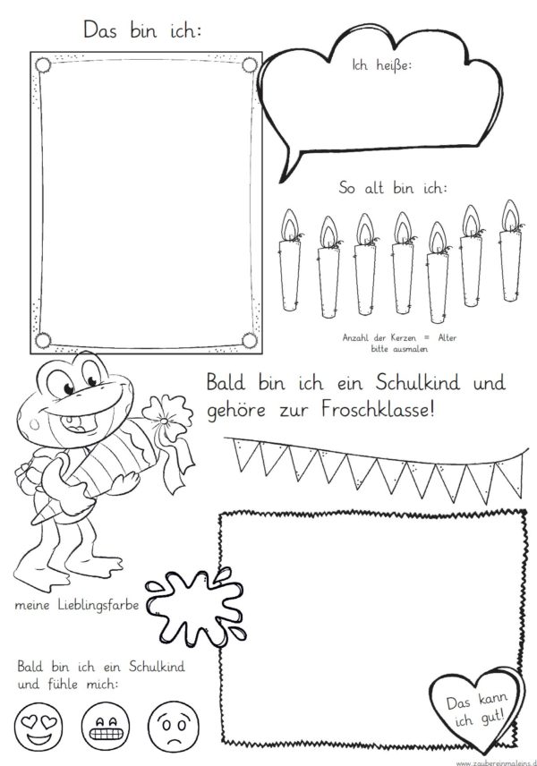 Mini-Steckbrief/erstes Bild - Frosch