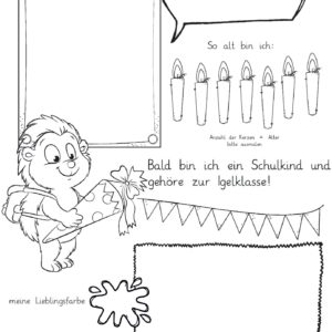 Mini-Steckbrief/erstes Bild - Igel