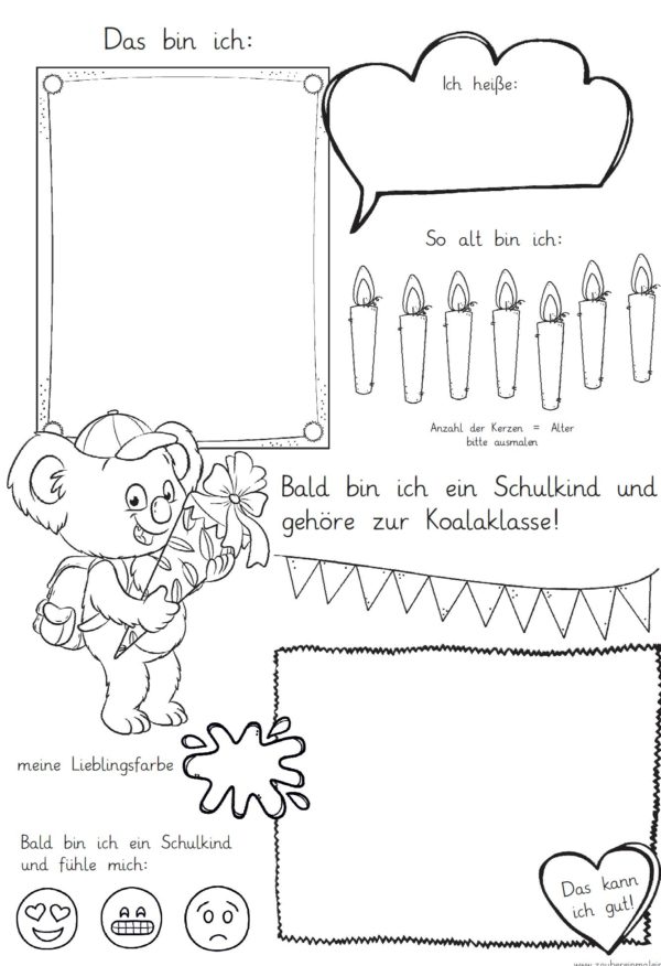 Mini-Steckbrief/erstes Bild - Koala
