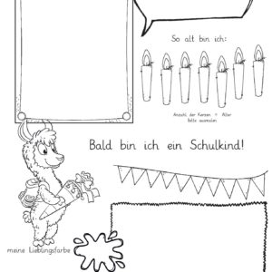 Mini-Steckbrief/erstes Bild - Lama