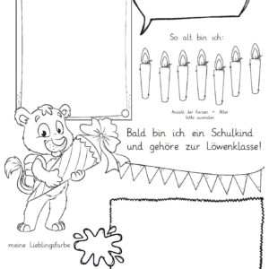 Mini-Steckbrief/erstes Bild - Löwe