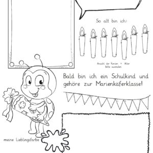 Mini-Steckbrief/erstes Bild - Marienkäfer