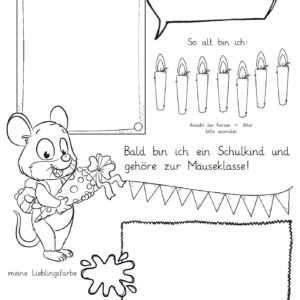 Mini-Steckbrief/erstes Bild - Maus