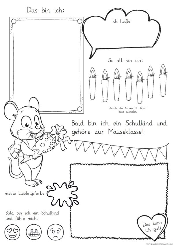 Mini-Steckbrief/erstes Bild - Maus