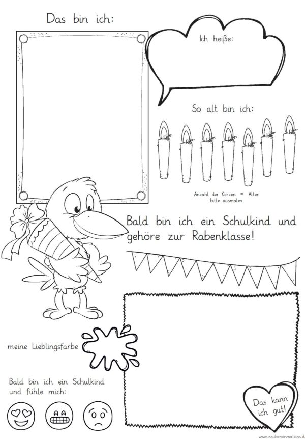 Mini-Steckbrief/erstes Bild - Rabe