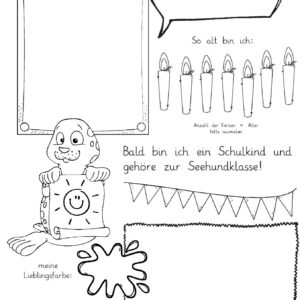 Mini-Steckbrief/erstes Bild - Seehund