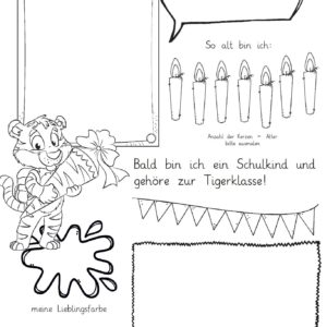 Mini-Steckbrief/erstes Bild - Tiger