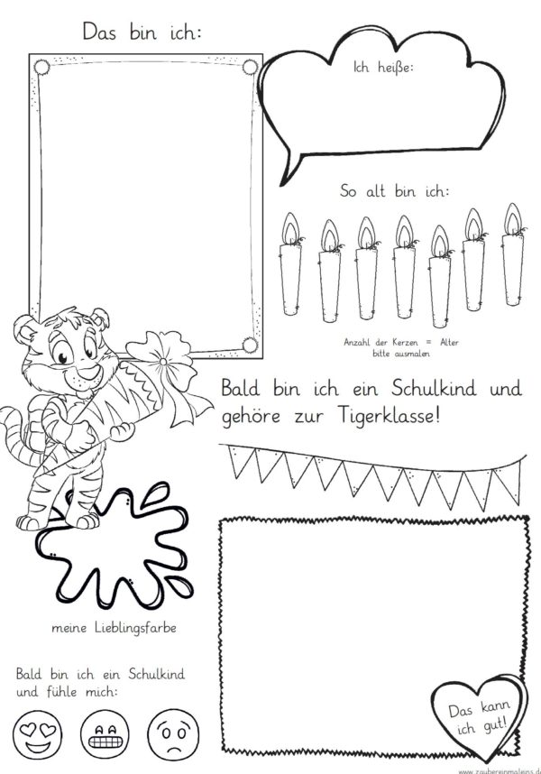 Mini-Steckbrief/erstes Bild - Tiger