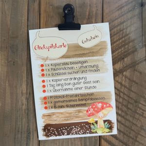 30 x Postkarte DIN A6: Glückspilz