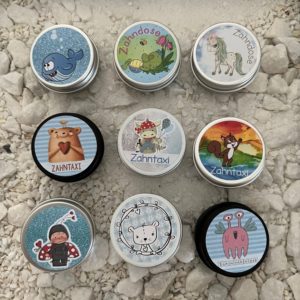 48 Vorlagen für kleine Zahndosen
