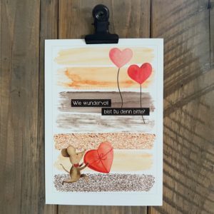25 x Postkarte DIN A6: Wundervoll