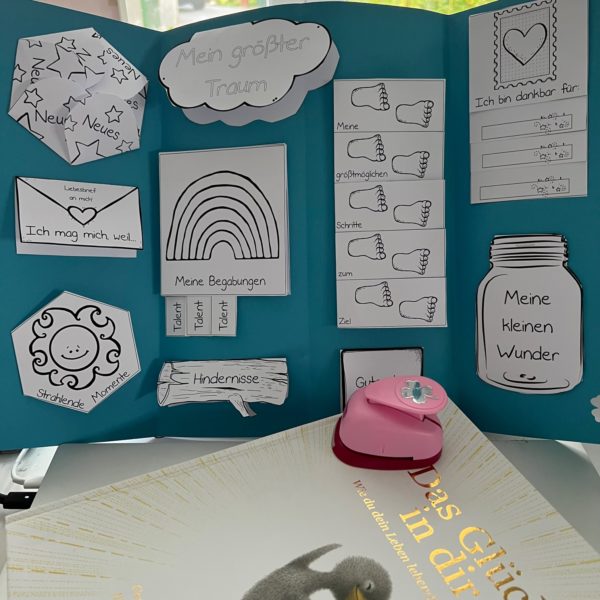 Lapbook zum Bilderbuch: Das Glück in dir