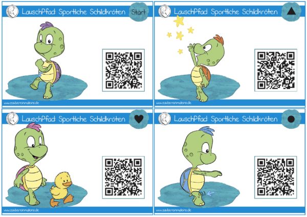 LauschPfad: Sportliche Schildkröten
