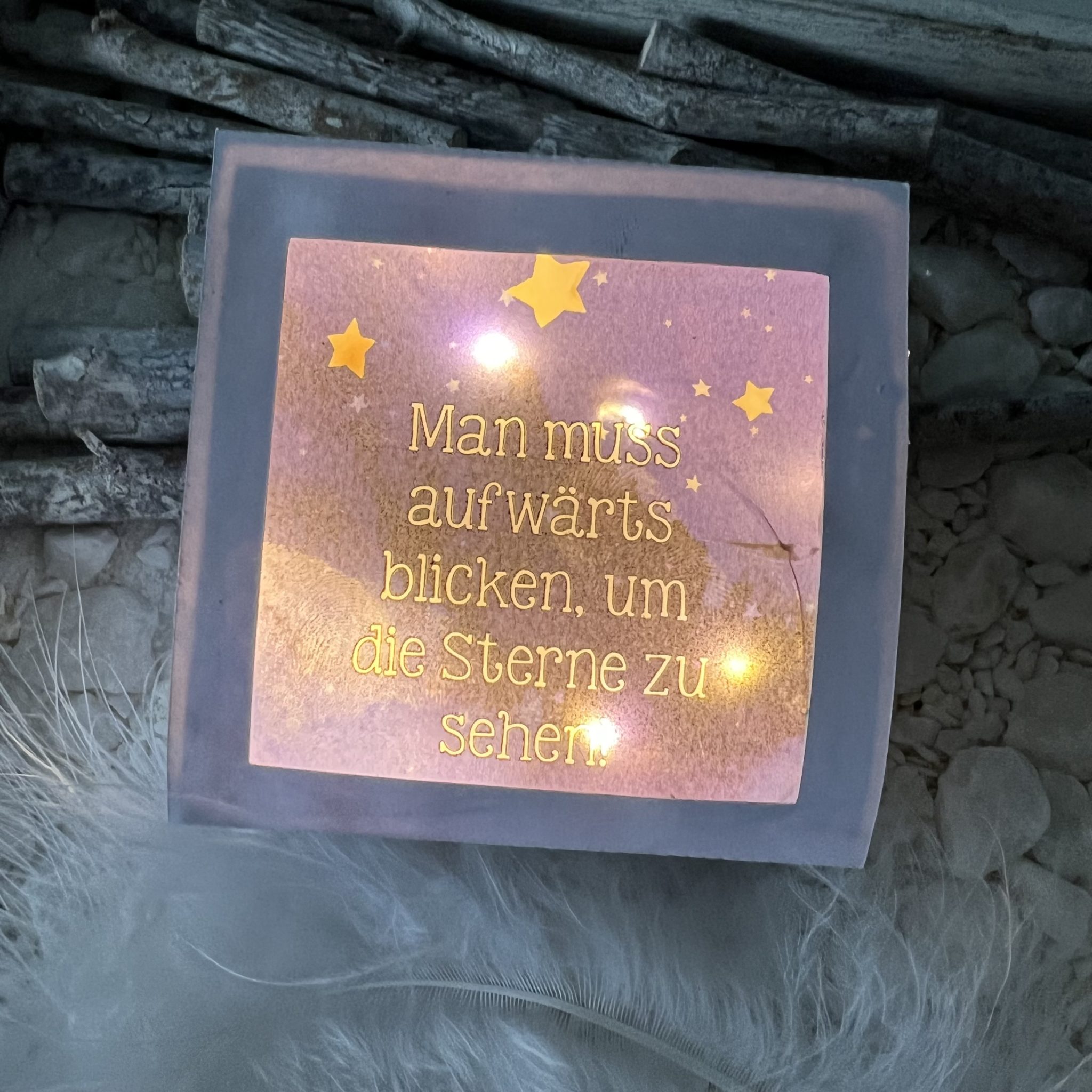 Mini Lichterbox Set 1 mit zehn Vorlagen Zaubereinmaleins Shop