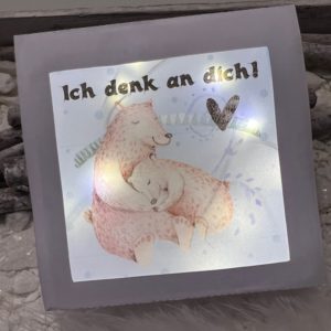 Mini Lichterbox Set 2 - mit zehn Vorlagen