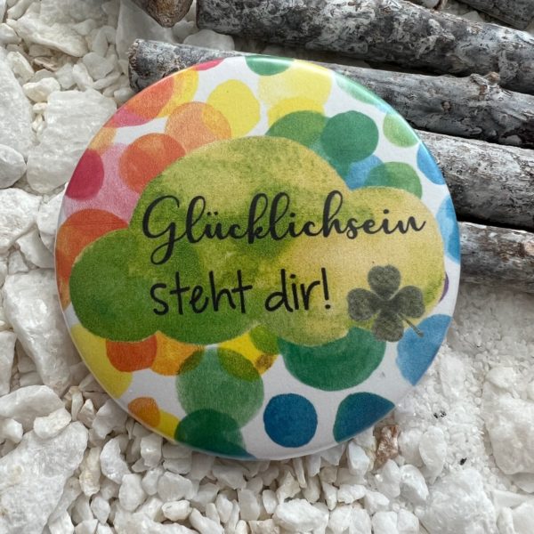 Magnetischer Flaschenöffner: Glücklichsein steht dir