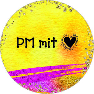 Buttonvorlage: PM mit Herz