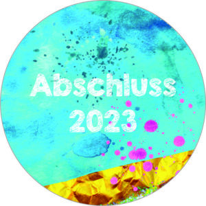 Buttonvorlage: Abschluss 2023