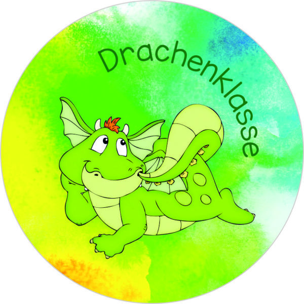Buttonvorlage: Drachenklasse