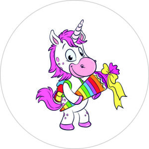 Buttonvorlage: Einhorn
