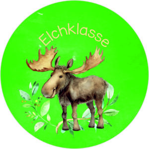 Buttonvorlage: Elchklasse