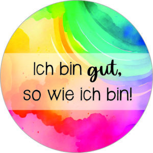 Buttonvorlage: Gut